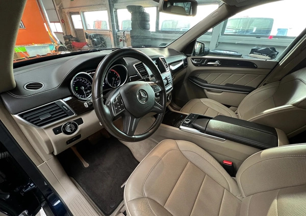 Mercedes-Benz GL cena 168999 przebieg: 124359, rok produkcji 2013 z Tomaszów Lubelski małe 781